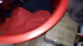 Preview 1 of Licnking Ass - Smelling sister in law&#039_s panties
