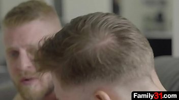 Preview 1 of Mangbros - Big plunges his cock into his stepsons butthole,  drilling him rawdog before spurting a wad of hot jizz