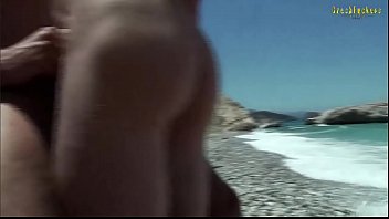 Preview 4 of Girl Sex In Forest With Animals - Foursome at the beach