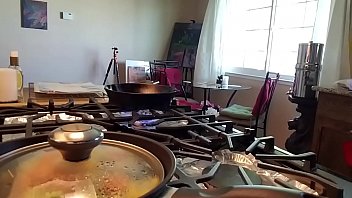Preview 3 of Indiyan Dadi Sex - Clean Eating with Aurora Willows