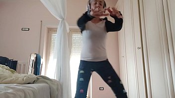 Preview 2 of Indian Cxxxn - quarantine2010 for covid19: home fitness sexy sweatin exercises