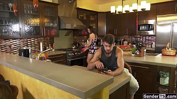 Preview 1 of Devar Babixxx - Busty ts stepmom barebacked by stepson