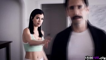 Preview 1 of Oil Big Tit - Savannah Sixx takes place fucking her grieving stepdad