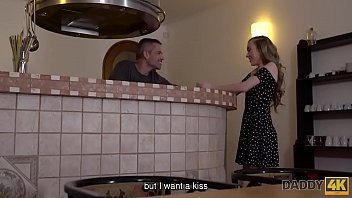 Preview 1 of Blue Pill Men Gradpa Popping - DADDY4K. Naive Jessi gives her tender tight sissy to old gentleman
