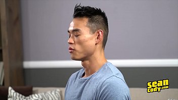 Preview 1 of Xxx Six Video Sslc - (Zac) - Asian hunk masturbates solo by the pool - Sean Cody