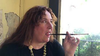 Preview 4 of Av Licked - Augusta- All day with cigarette holders for a fetish smoker