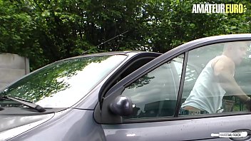 Preview 1 of Taxi Chudai - AMATEUR EURO - Horny Housewife Granny Yvonne Has Hot Sex With The Young Plumber