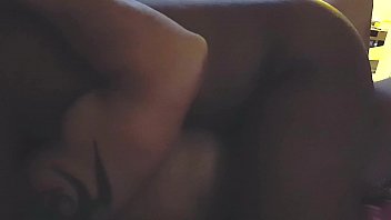 Preview 4 of Nepalisxxx - Young black girl fucking Latino guy in front of his wife