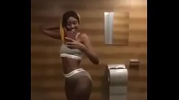 Preview 2 of Gamer Boy Ducks Step Mom - Ugandan cutie Jenny Nasasira shows off incredible body in shower