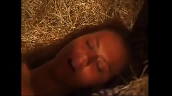 Preview 3 of Heroin Xxxcom - Horny redneck banges curly redhaired sunburnt floozie Jessica in Greek fashion on the mow storage in the tool shed