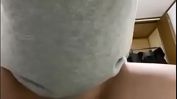 Preview 4 of Sbig Dildo - Asian masturbating