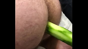 Preview 1 of Girl Kednep Boy - Fucking my ass up with a Cucumber