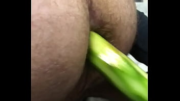 Preview 4 of Girl Kednep Boy - Fucking my ass up with a Cucumber