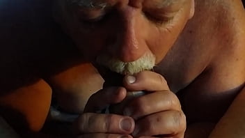 Preview 2 of Japanese Lovely Massage - Grandpa blows me