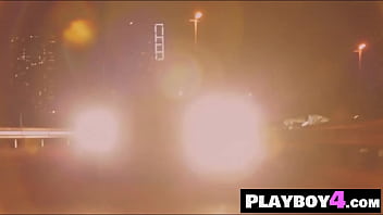 Preview 3 of Roller Derby Sex - Hot big tits blonde lesbians enjoyed a crazy drive