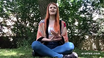 Preview 2 of French Cim - Lucy Masturbates In Her Special Suit