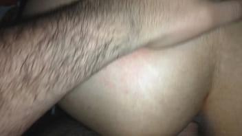 Preview 3 of American Nguthy - Llenando de leche el culo de esta putita Argenta