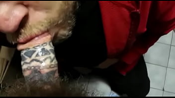 Preview 2 of Freen N Moms - sucking tattooed cock