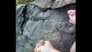 Preview 2 of Sex Hot Sister Sloping Home - Huge cumshot outdoor