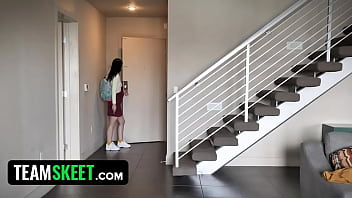 Preview 2 of Xxx School Teacher Gurup - Foster stepDaughter Suppresses Urges- Jazmin Luv