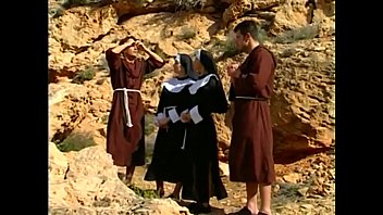 Preview 1 of Cunnilugus Innocent Maria Leine - Altar boys  and nuns have sex...anal