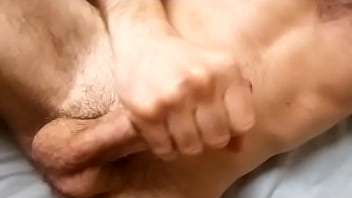 Preview 3 of Tit Sitting - Big Cock Gay handjobs and cums