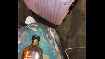 Preview 3 of Rigerta Porno - My flight was delayed but I got lit AF @ MSY!