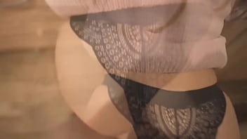 Preview 2 of Bangladesh Sex Xnxx Video Wwwcom - Gostosa de Lingerie na Cozinha