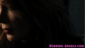 Preview 1 of Two Handaom - Fetish goth teenagers in threesome