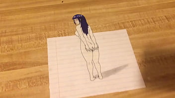 Preview 2 of Ugly Tranny - hinata drawing 3D ART