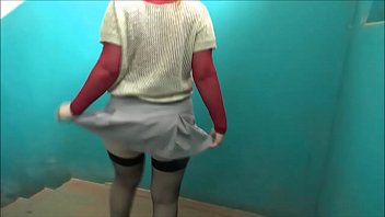 Preview 4 of Sunny Lion Bf - Miniskirt  no panties