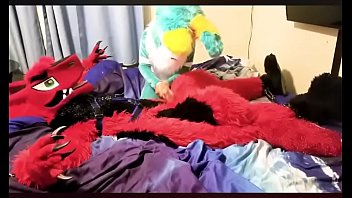 Preview 3 of 3d Virgin Fucking - Fursuit post orgasm t. 2