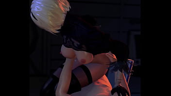 Preview 4 of Mature Women Rimming Mature Men - G-spot Identified - NieR Automata