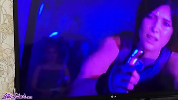 Preview 1 of Sex Xxn 2 Guas 1 Girl Sex - My step sister suck my cock while she play to xbox