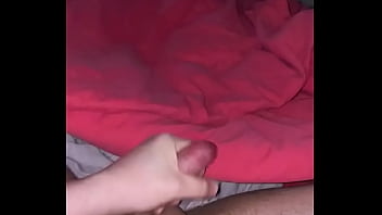 Preview 1 of Ba Ps Sex - Wanking off my wet hard cock with big cumshot