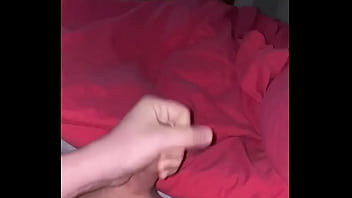 Preview 4 of Ba Ps Sex - Wanking off my wet hard cock with big cumshot