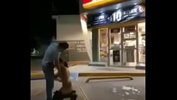 Preview 1 of Black American Porno - en el oxxo completo