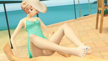 Preview 4 of Einglish Xnxx - Footsies SFM Footjob Compilation