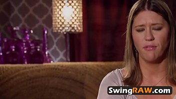 Preview 2 of Spa Videos - Swinger group is ready to start swinging and fucking in this wild orgy.