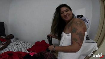 Preview 4 of Tvde Erotik Sow - Fui entrevistada com a buceta cheia de porra corri para o banho - Sumaya Ganesha - Anne Bonny - Higor Negrao - Big Bambu