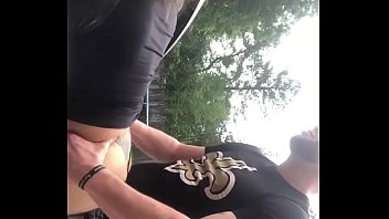 Preview 4 of Ugandan Kusikina - Quarantine got me Getting head from my girl in the back yard