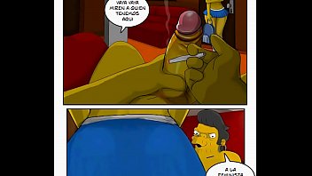 Preview 2 of Teen One Side Sex - Snake lives the simpsons