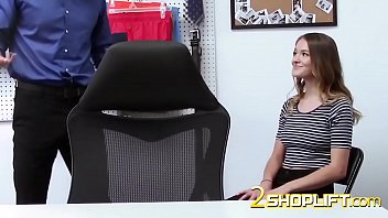 Preview 2 of 15 Year Old Xnxx Sagrat - Skinny teen thief is loving how her pussy is pounded by a horny officer&#039_s cock.