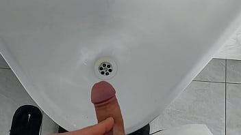 Preview 4 of Queen Ful Sex - Young twink cruising up public male restroom at a local mall,  hoping to catch some curious dicks