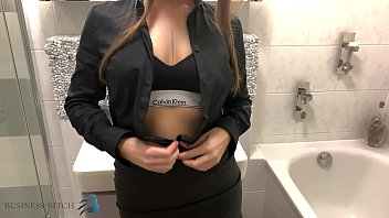 Preview 2 of Sx Bokep Indo Cilik - assistant undress herself after work and takes a sexy shower with pussy cleaning,  Business Bitch