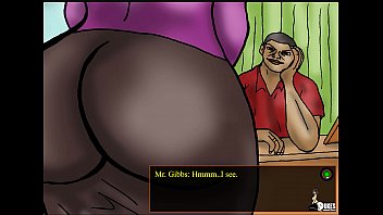 Preview 2 of Pj Sparxx Sinderella - Big Butt White Professor fucked by pimp (Gameplay) Bad Ending