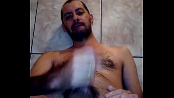 Preview 2 of Ozbek Sekislar - Peludo exibindo o pau