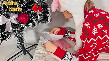 Preview 1 of August - Exchanging gifts with Santa Claus at Christmas