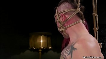 Preview 1 of Liteal Garl Sed - Huge boobs redhead dom anal fucks man