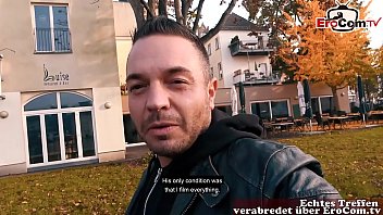 Preview 1 of Www Desi Girl Homemoon Xxxvdo - EroCom Date - Deutsche Schlampe macht echtes Sexdate und l&auml_sst sich direkt abschleppen und ficken